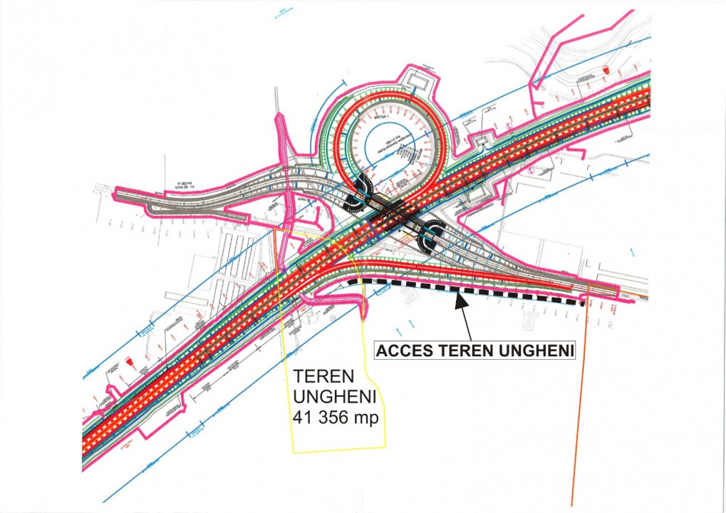 Oportunitate de investitie, teren extravilan 41.356 mp, Ungheni, Mures