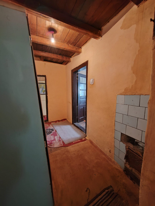 Teren generos cu deschidere 17 ml la stradă + casa– Vadul Părului, Albești, PH