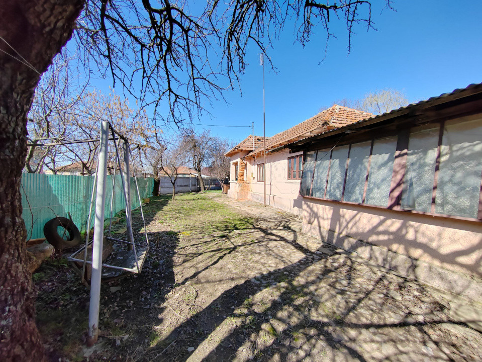 Teren generos cu deschidere 17 ml la stradă + casa– Vadul Părului, Albești, PH